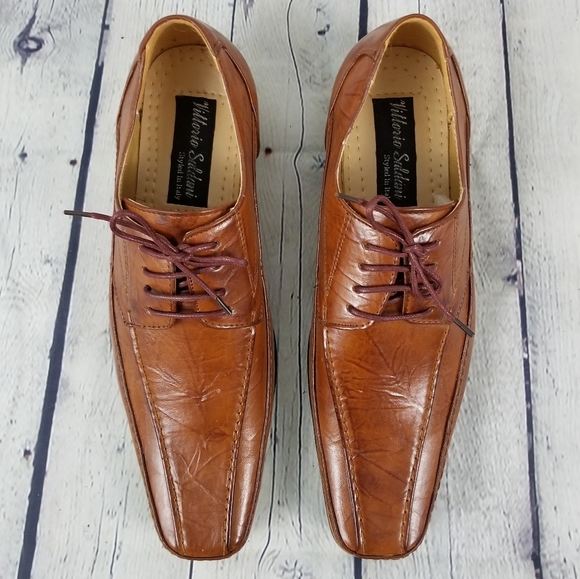 Vittorio Saldani Other - VITTORIO SALDANI | stacked heel tapered toe shoe